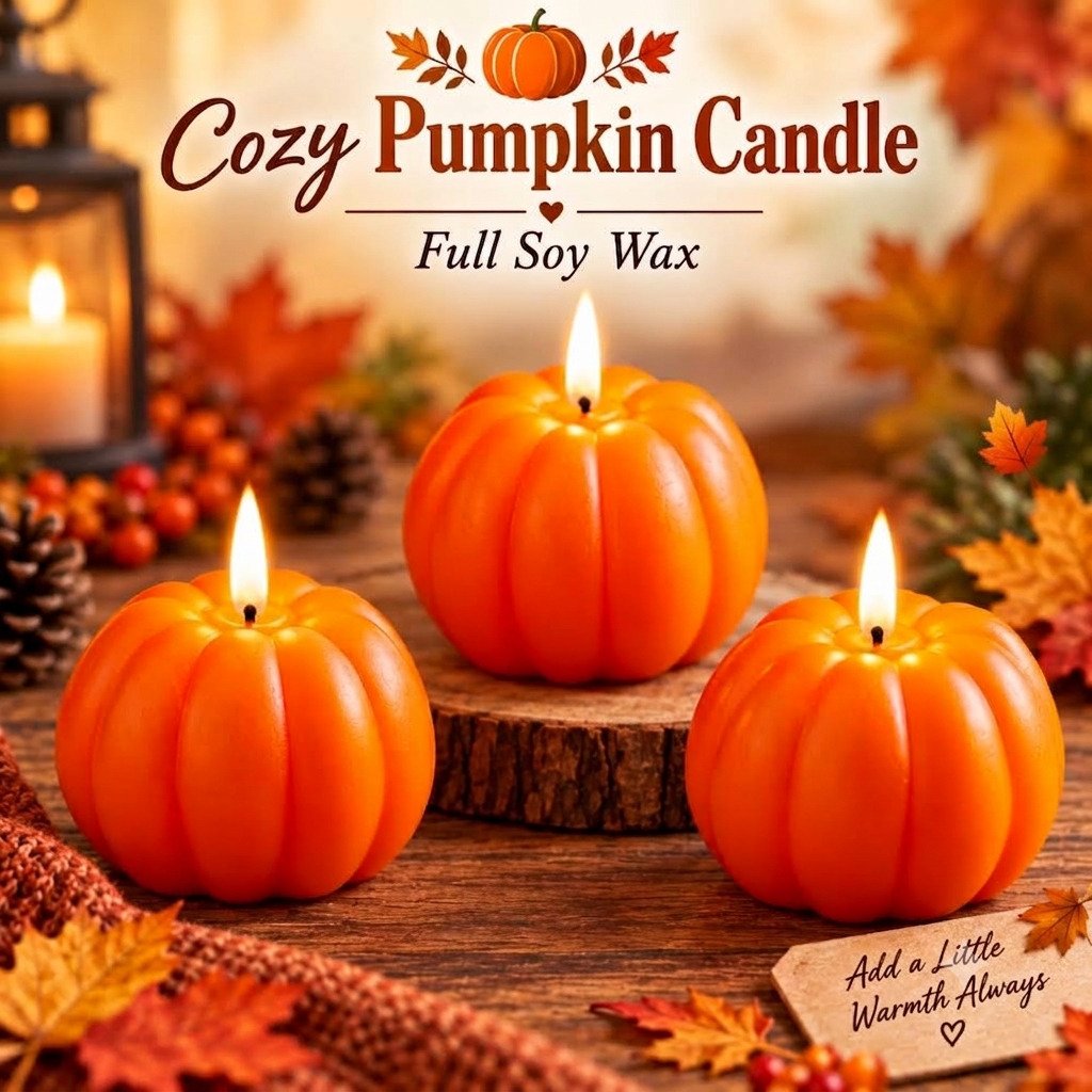 Cozy Pumpkin Candle