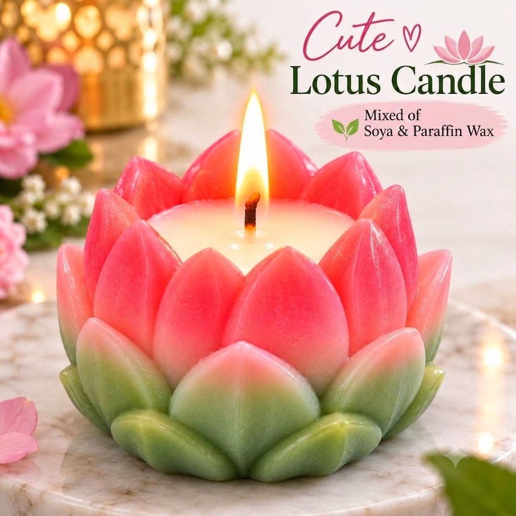 Lotus Candle