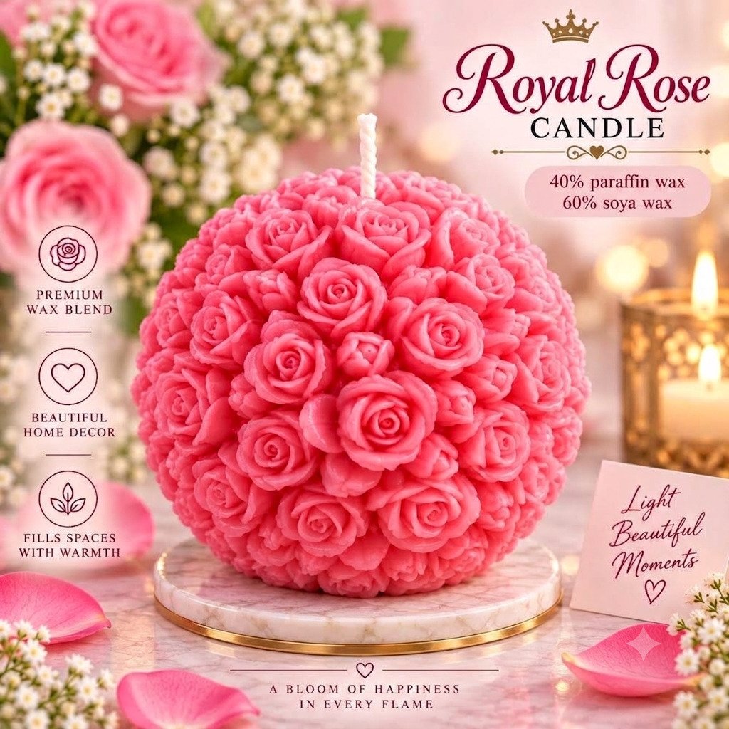 Royal Rose Candle