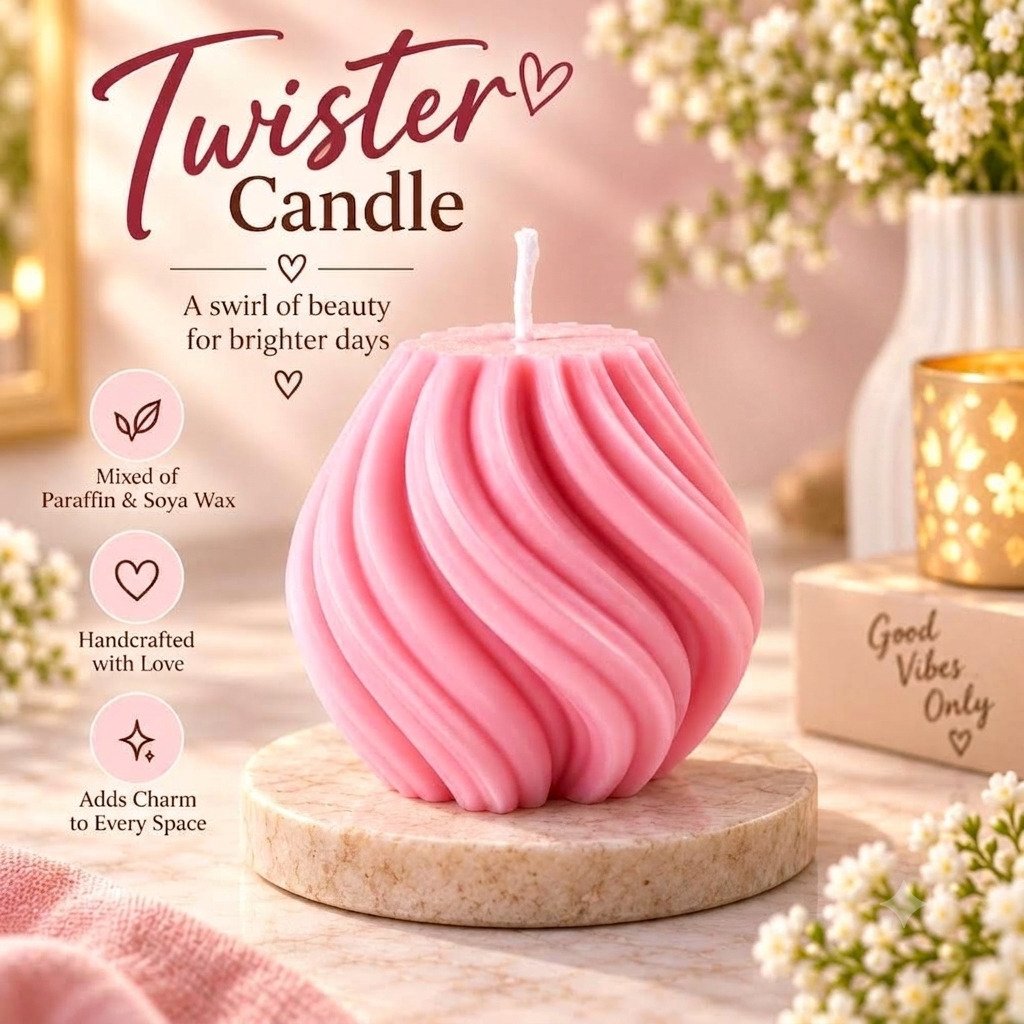 Twister Candle